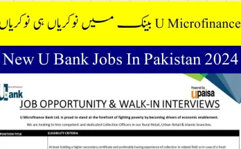 Career at U Microfinance Bank Ltd. (U Bank)