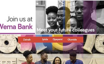 Career at Wema Bank